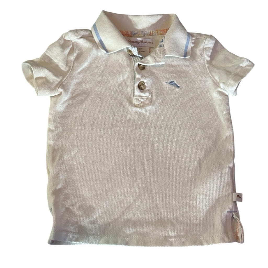 Tommy Bahama Kids White Polo Shirt